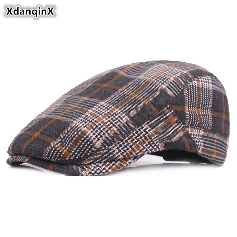 Berets XdanqinX Autumn Women's Hat Fashion Cotton Literary Youth Caps Adjustable Size Men's Plaid Tongue Cap Sports Couple, Color-1
Berets XdanqinX Autumn Women's Hat Fashion Cotton Literary Youth Caps Adjustable Size Men's Plaid Tongue Cap Sports Couple, Color-1