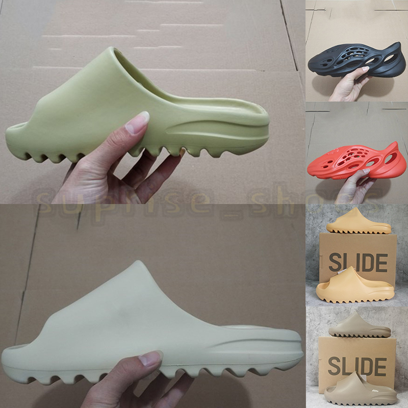 With Box Foam Runner Sandal Kanye Slides Fashion pantoufle Bone Sand Black Resin Men Women Designers flip flops Slipper Luxurys Loafers 21ss, Foam runner-white
With Box Foam Runner Sandal Kanye Slides Fashion pantoufle Bone Sand Black Resin Men Women Designers flip flops Slipper Luxurys Loafers 21ss, Foam runner-white