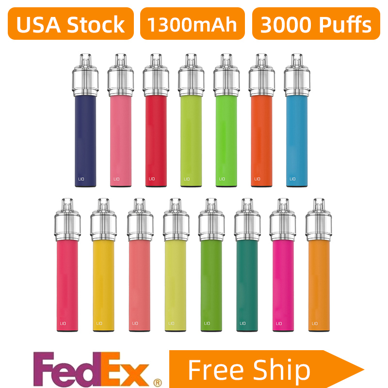 US Warehouse iJoy LIO Bee18 Max 2500Puffs Disposable Vapes Kit e cigarettes 1300mAh Battery 6.5ml Pod 100% Original Vape Device
US Warehouse iJoy LIO Bee18 Max 2500Puffs Disposable Vapes Kit e cigarettes 1300mAh Battery 6.5ml Pod 100% Original Vape Device