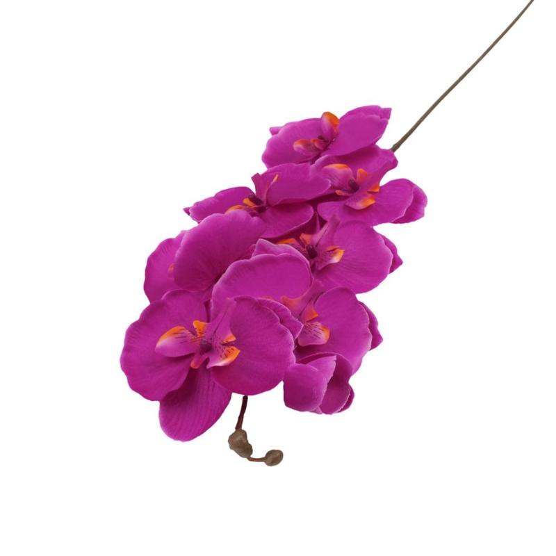 1PC Artificial Flowers Real Touch Artificial Moth Orchid Butterfly Orchid for new House Home Wedding Festival Decoration