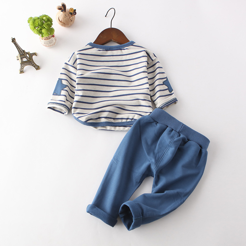 Children Clothing Autumn Winter Boys Clothes T-shirt+Pants 2pcs Outfits Kids Clothes Boys Sport Suit For Boys Clothing Sets 201127