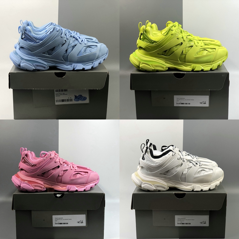 3.0 Gomma Maille Tess S Paris Triple S Sneaker Women Mens Running Shoes Sport Trainers Blue Pink Yellow White des Chaussures, 11
3.0 Gomma Maille Tess S Paris Triple S Sneaker Women Mens Running Shoes Sport Trainers Blue Pink Yellow White des Chaussures, 11