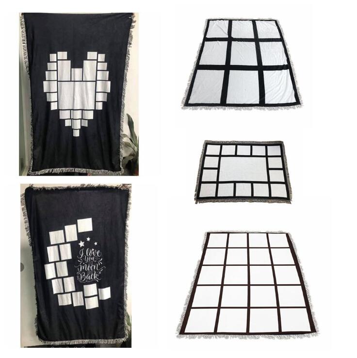 Sublimation Blanks Blanket Plaid with Tassels 9 15 20 Grids Mat Heat Transfer Printing Sofa Throw Home Outdoor Blankets Sea Ship zyy582
Sublimation Blanks Blanket Plaid with Tassels 9 15 20 Grids Mat Heat Transfer Printing Sofa Throw Home Outdoor Blankets Sea Ship zyy582