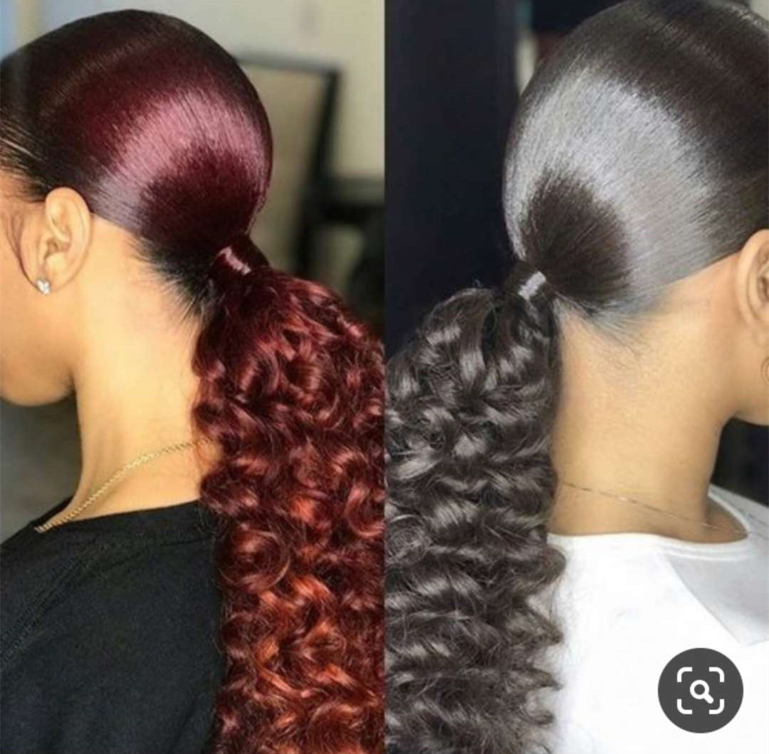 Burgundy 99j drawstring Messy curly long high ponytail hair extension 140g Cuticle aligned virgin human hair pony tail hairpiece 120g