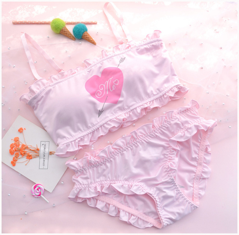 Cute & Sexy Shimapan Kawaii Women's Transparent Sweet Cupid cover 2pcs Bra & Panties Set Lolita Camisoles Set Color White & Pink Y200708, Army green
Cute & Sexy Shimapan Kawaii Women's Transparent Sweet Cupid cover 2pcs Bra & Panties Set Lolita Camisoles Set Color White & Pink Y200708, Army green