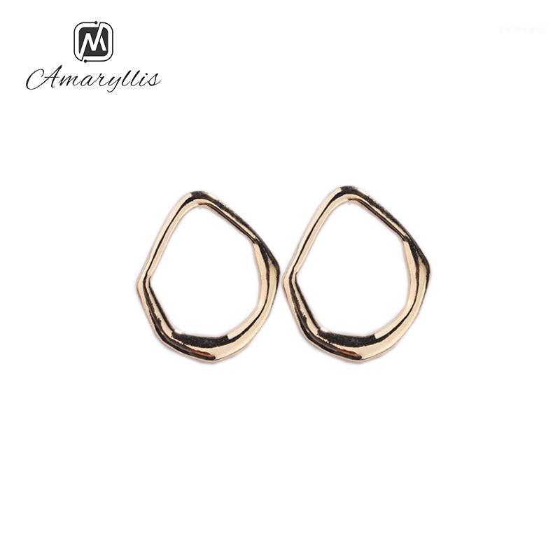 Stud Amaiyllis Simple Metal Geometric Earrings For Women Chic Hollow Irregular Circle Post Fashion Minimalist Jewelry, Golden;silver
Stud Amaiyllis Simple Metal Geometric Earrings For Women Chic Hollow Irregular Circle Post Fashion Minimalist Jewelry, Golden;silver