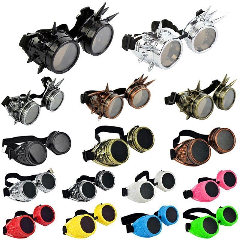 OUTEYE Fashion Men Women Welding Goggles Gothic Steampunk Cosplay Antique Spikes Vintage Glasses Eyewear Goggles Punk Rivet1
OUTEYE Fashion Men Women Welding Goggles Gothic Steampunk Cosplay Antique Spikes Vintage Glasses Eyewear Goggles Punk Rivet1