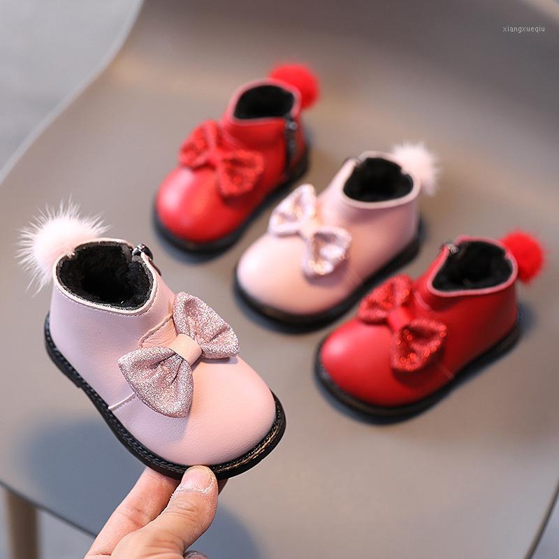 Winter Fashion Girls Boots Infant Girls First Walkers Pu Leather Toddler Cotton-padded Shoes Red Pink Color Size 15-191
Winter Fashion Girls Boots Infant Girls First Walkers Pu Leather Toddler Cotton-padded Shoes Red Pink Color Size 15-191