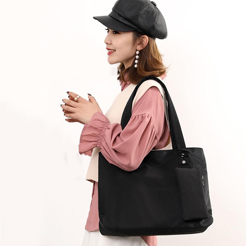 Large Capacity Long Shoulder Handbag Shopping Tote Bag Beach Top-handle Bags Women Designer Nylon Handbags, Black
Large Capacity Long Shoulder Handbag Shopping Tote Bag Beach Top-handle Bags Women Designer Nylon Handbags, Black