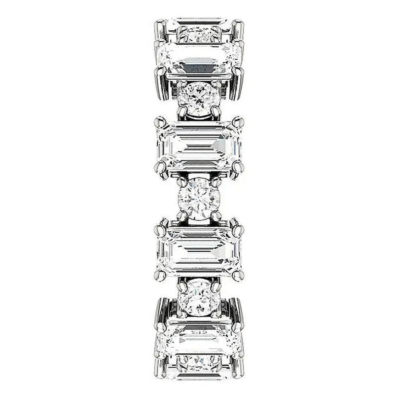 Choucong Brilliant 5A CZ Diamond Party Women Engagement Rings Promise Accessories for Lover Fine Birthday Gift Lady Trendy Jewelry Ring Gift
