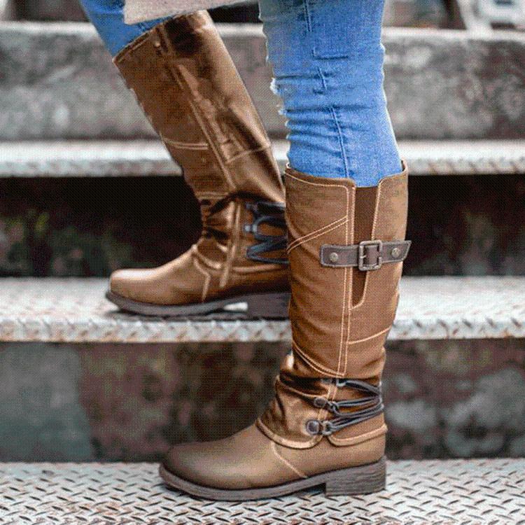 Long Boots 2020 Winter Low Heels Women Knee High PU Boots Side Zipper Big Size SLB005, Black
Long Boots 2020 Winter Low Heels Women Knee High PU Boots Side Zipper Big Size SLB005, Black