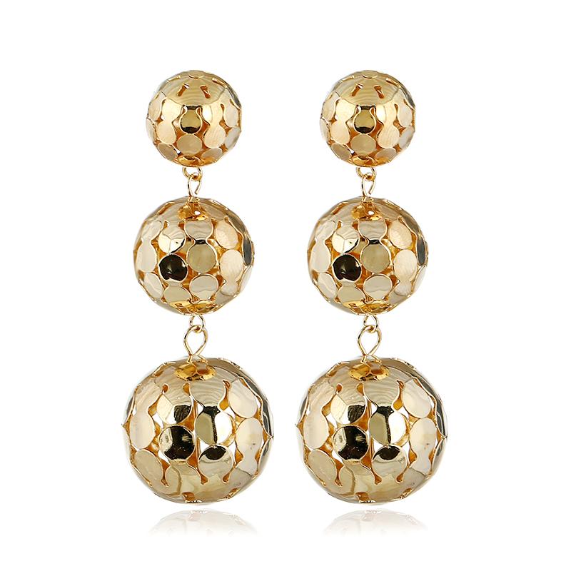 New Fashion Metal Sequined Ball Stud Earrings For Women Punk Pendientes Korean Earrings Boucle D'oreille Fantaisie Jewelry AE149
New Fashion Metal Sequined Ball Stud Earrings For Women Punk Pendientes Korean Earrings Boucle D'oreille Fantaisie Jewelry AE149