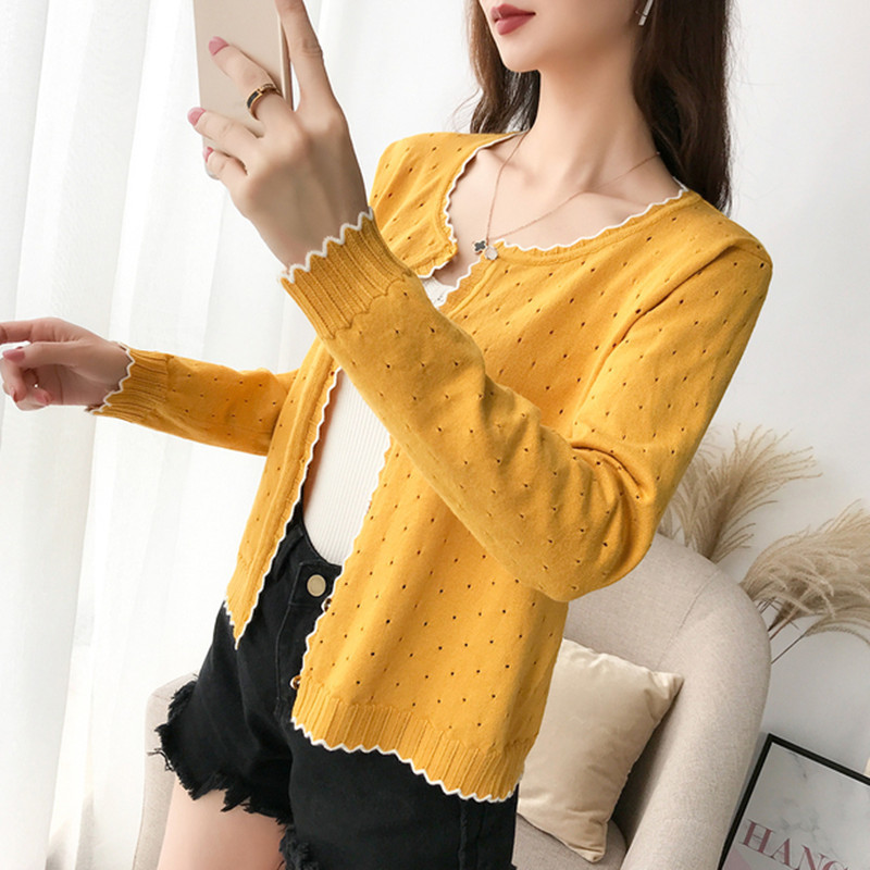 9254 Short-style Knitted cardigan with shawl and thin sweater, 9 rows and 2 rows on 31-2 floor 201111wtt