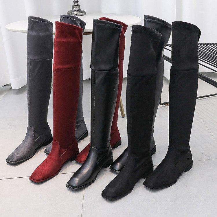 SWONCO Thigh High Boots Women Sexy Slim Leg Long Boots For Women Winter 2020 Velvet Snowboot Female Causal Shoes Winter Fashion1, Black
SWONCO Thigh High Boots Women Sexy Slim Leg Long Boots For Women Winter 2020 Velvet Snowboot Female Causal Shoes Winter Fashion1, Black