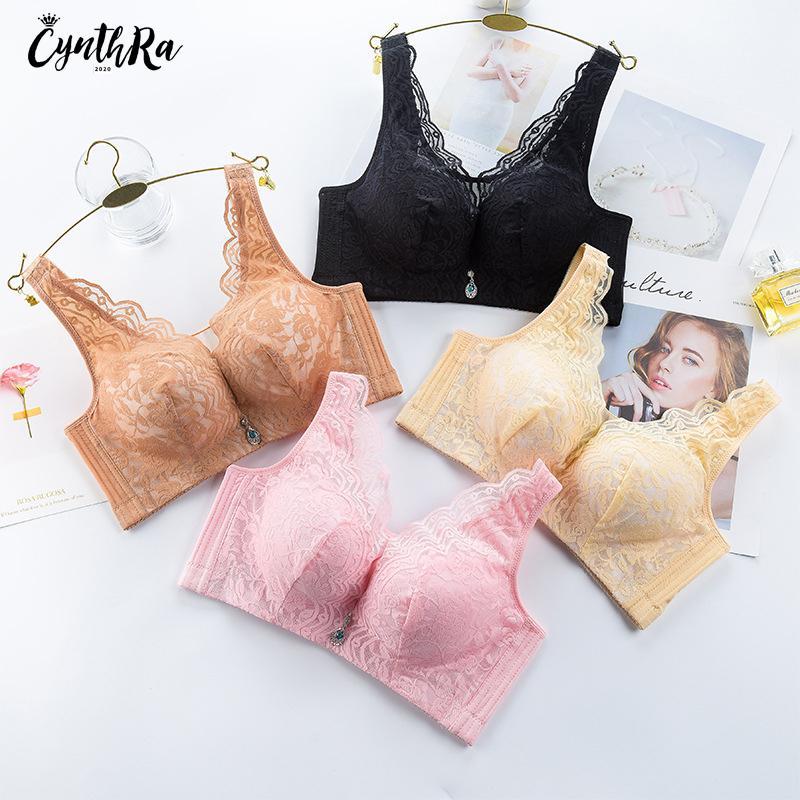 CYNTHRA Sexy Lace Lingerie Wireless Cotton Pink Push Up Adjustable Bralette Comfortable Full Cup Bra Plus Size Underwear Women1, Black
CYNTHRA Sexy Lace Lingerie Wireless Cotton Pink Push Up Adjustable Bralette Comfortable Full Cup Bra Plus Size Underwear Women1, Black
