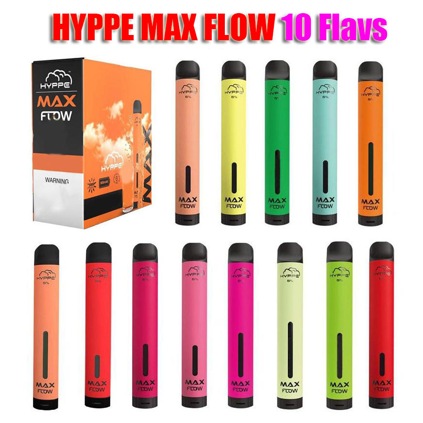 Hyppe Max FLow 2000 Puffs Disposable Vape Airflow Adjustable Electronic Cigarette 900mAh 6.0ml Disposable Device 10 Colors
Hyppe Max FLow 2000 Puffs Disposable Vape Airflow Adjustable Electronic Cigarette 900mAh 6.0ml Disposable Device 10 Colors