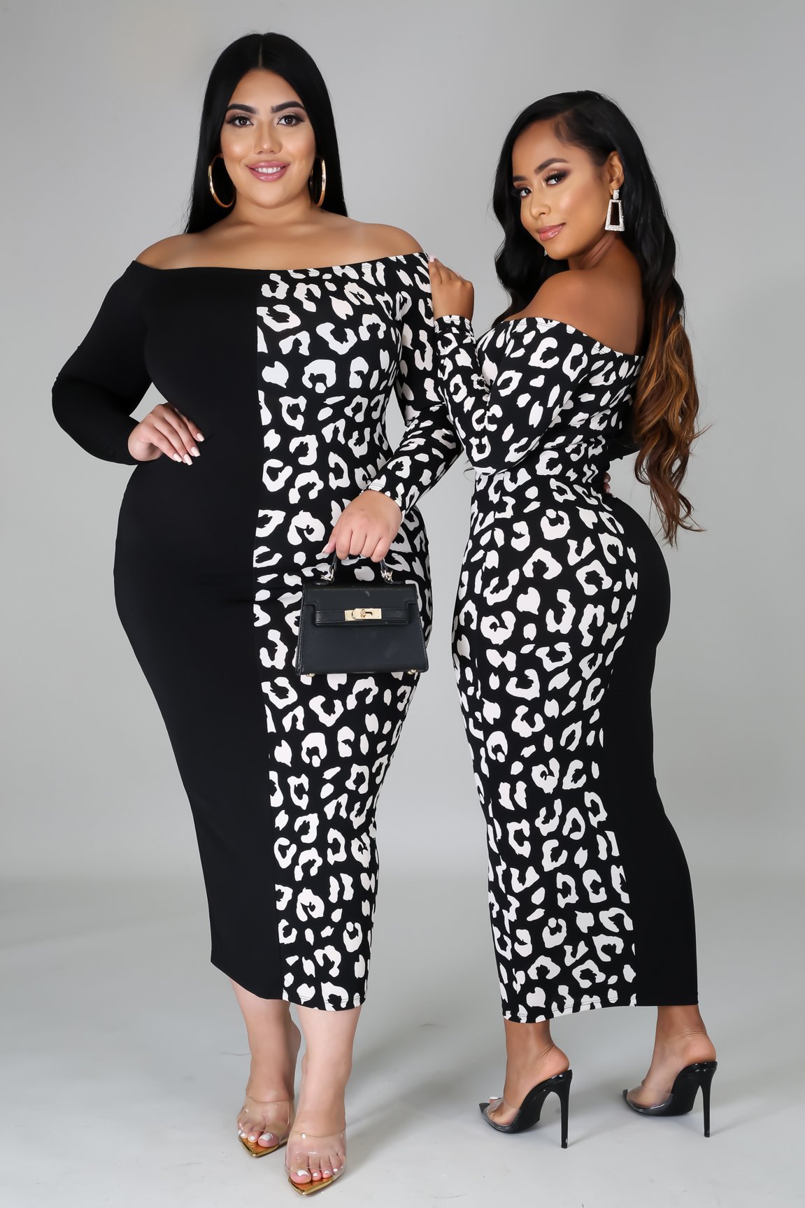 Dress women designers clothes Ropa de mujer Fashion Style Off Shoulder Cow Print designer clothing, Black
Dress women designers clothes Ropa de mujer Fashion Style Off Shoulder Cow Print designer clothing, Black