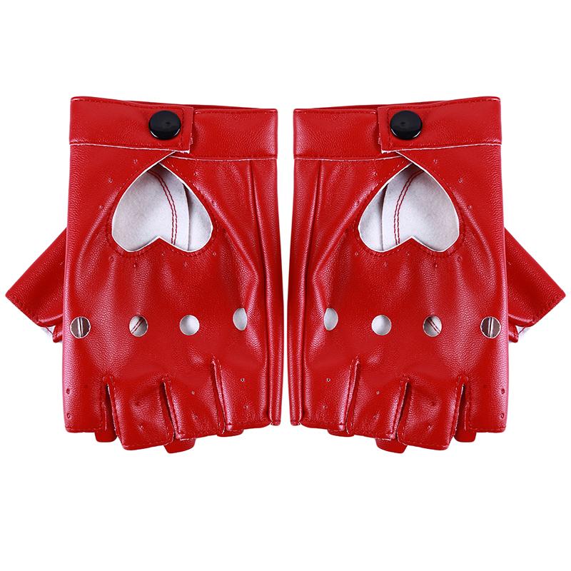 1 Pair Unisex Black PU Leather Fingerless Gloves Solid Female Half Finger Driving Women Men Fashion Haulage Motor Punk Gloves
1 Pair Unisex Black PU Leather Fingerless Gloves Solid Female Half Finger Driving Women Men Fashion Haulage Motor Punk Gloves