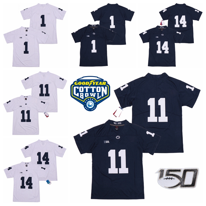 University PSU Penn State Nittany 14 Sean Clifford Jersey College Football 11 Micah Parsons KJ Hamler 1 Joe Paterno Navy Blue White Team, 1 navy blue
University PSU Penn State Nittany 14 Sean Clifford Jersey College Football 11 Micah Parsons KJ Hamler 1 Joe Paterno Navy Blue White Team, 1 navy blue