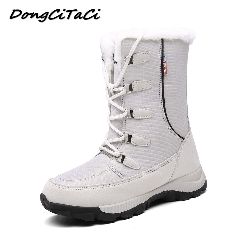 DongCiTaCi Winter Causal Snow Boots Shoes Woman Outdoor Platforms Boats Plus Size 35-42 Mid Calf Female Fla Warm Botas Mujer, White
DongCiTaCi Winter Causal Snow Boots Shoes Woman Outdoor Platforms Boats Plus Size 35-42 Mid Calf Female Fla Warm Botas Mujer, White