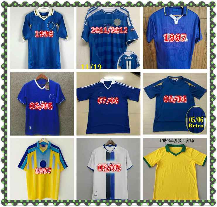 1997 1999 ZOLA Vialli Wise retro soccer jersey 1998 Leboeuf Di Matteo Hughes Desailly Gullit vintage classic football shirt, Wine red
1997 1999 ZOLA Vialli Wise retro soccer jersey 1998 Leboeuf Di Matteo Hughes Desailly Gullit vintage classic football shirt, Wine red