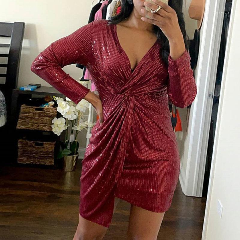 Sexy Deep V neck Sequin Glitter Bodycon Party Dress Shining Evening Clubwear Mini Dress1, White
Sexy Deep V neck Sequin Glitter Bodycon Party Dress Shining Evening Clubwear Mini Dress1, White