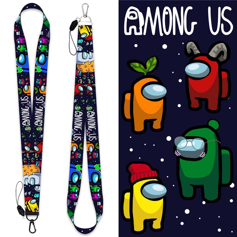 US STOCK Among Us Game Keychain Straps Rope Cell Phone Neck Strap Lanyard for ID Card Key Chain DIY Lanyards Hanging Rope Party Gift
US STOCK Among Us Game Keychain Straps Rope Cell Phone Neck Strap Lanyard for ID Card Key Chain DIY Lanyards Hanging Rope Party Gift