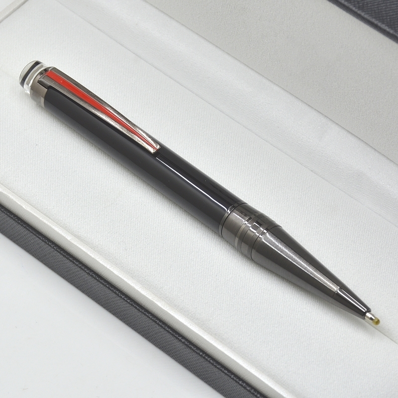 Top quality Black PVD-plated fittings ballpoint pen / Roller ball pen with Crystal Head office stationery men business Writing ink pens, Blue;orange
Top quality Black PVD-plated fittings ballpoint pen / Roller ball pen with Crystal Head office stationery men business Writing ink pens, Blue;orange