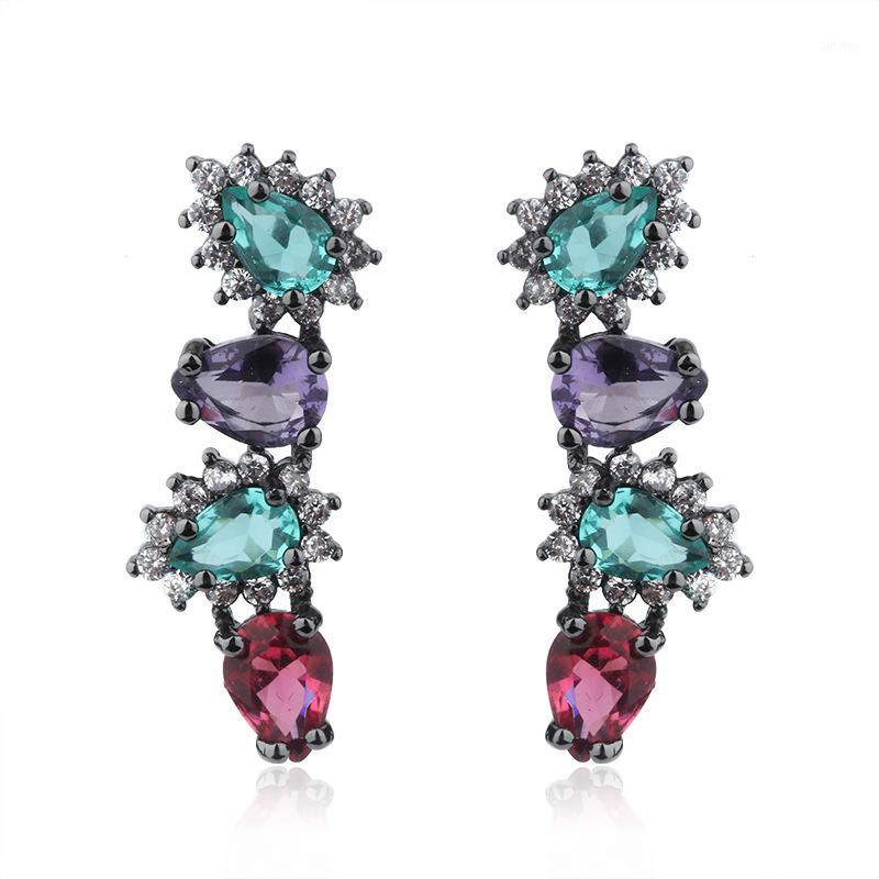 Multi Color clear Crystal Glass Stud Earrings For Women Water Drop Colorful Cubic Zirconia Earring Fashion Jewelry Party Gift1
Multi Color clear Crystal Glass Stud Earrings For Women Water Drop Colorful Cubic Zirconia Earring Fashion Jewelry Party Gift1