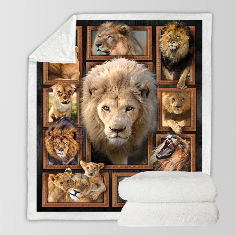 New TIGER Lion 3D-printed Blanket Bed with Thick Fashionable Bedspreads and Sherpas Throwing Blankets for Adults and Children
New TIGER Lion 3D-printed Blanket Bed with Thick Fashionable Bedspreads and Sherpas Throwing Blankets for Adults and Children