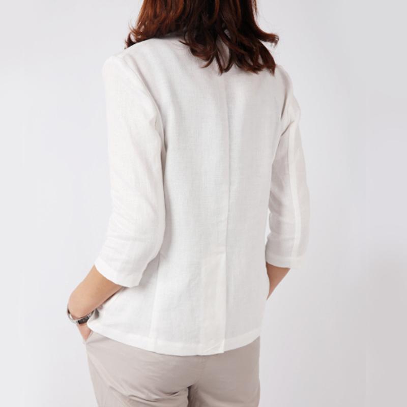 Casual Casaco Feminino Linen Cardigan For Women Coat Female Bomber Jacket Women Stylish Overcoat Woman Clouthes Chaqueta Mujer