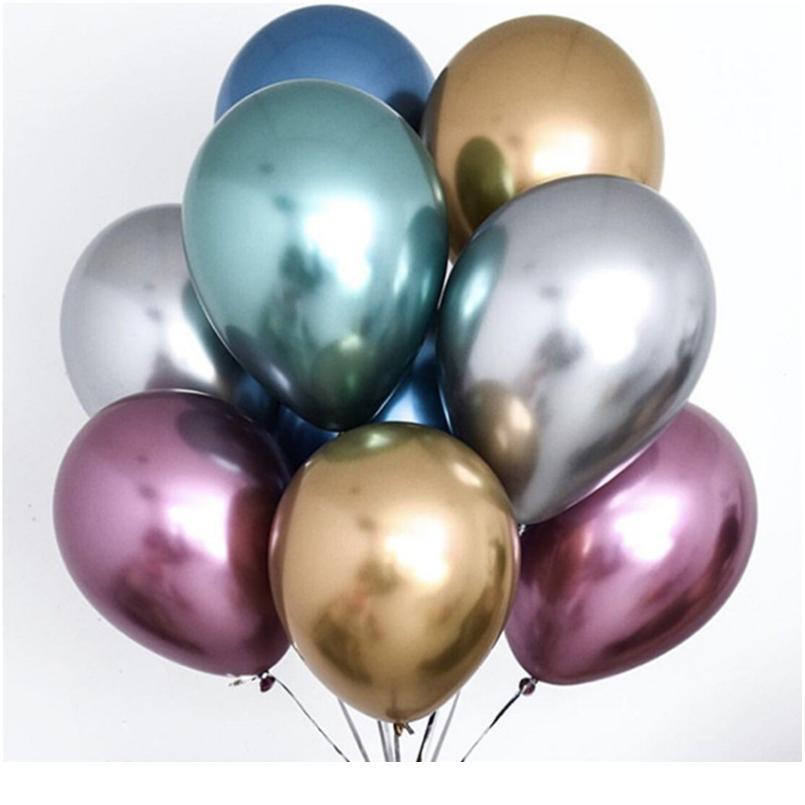 10pcs 5/10/12inch Glossy Metal Pearl Latex Balloons Thick Chrome Metallic Colors Helium Air Balls Globos Birthday Par bbyNhY
10pcs 5/10/12inch Glossy Metal Pearl Latex Balloons Thick Chrome Metallic Colors Helium Air Balls Globos Birthday Par bbyNhY