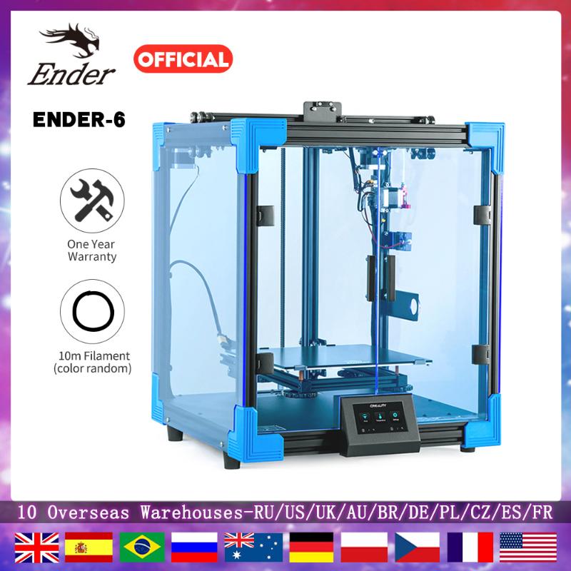 Printers Creality 3D Printer Ender-6 Kits Square Enclosed Silent Motherboard With TMC2208 Drives FDM High Precision
Printers Creality 3D Printer Ender-6 Kits Square Enclosed Silent Motherboard With TMC2208 Drives FDM High Precision