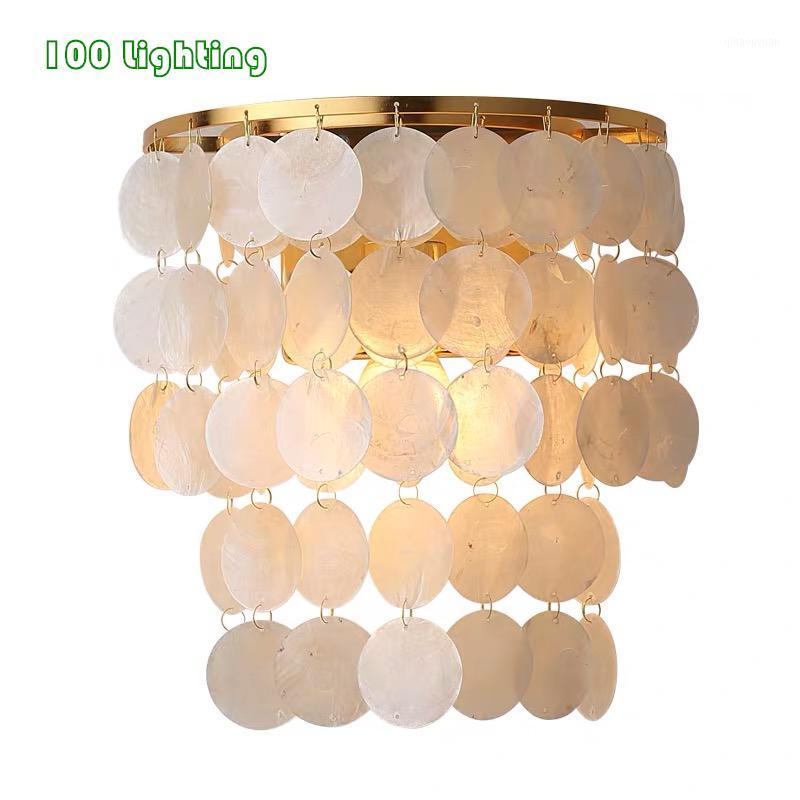 Modern Shell Living room Wall lights Chrome Gold E27 Corridor Stairs Wall lamp Loft Bedside Sconce Art Decoration 90-260V1
Modern Shell Living room Wall lights Chrome Gold E27 Corridor Stairs Wall lamp Loft Bedside Sconce Art Decoration 90-260V1