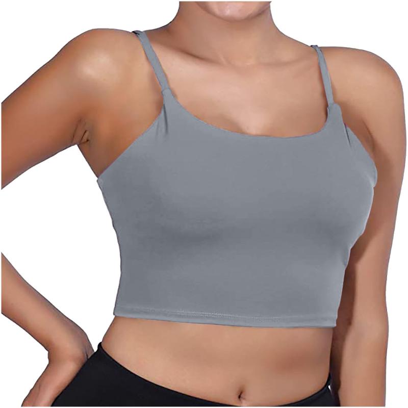 Sports Fitness Gym Yoga Vest Fashion Women Sleeveless Casual Crop Top Ladies Chest Pad Movement Short Tank Tops Gilet Femme, Black
Sports Fitness Gym Yoga Vest Fashion Women Sleeveless Casual Crop Top Ladies Chest Pad Movement Short Tank Tops Gilet Femme, Black