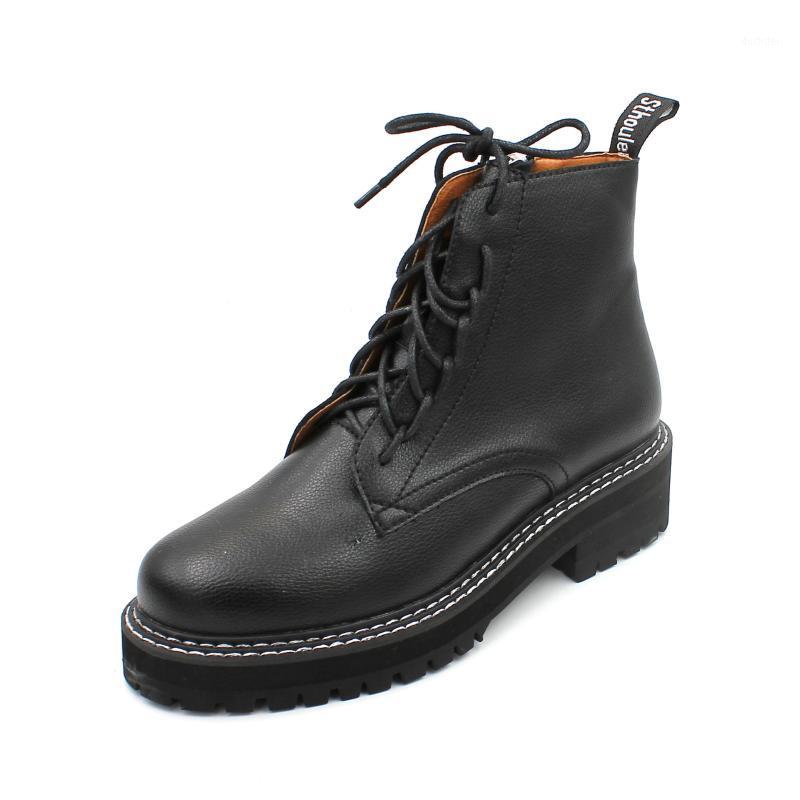 2021 New Style for Autumn and Winter Women's Boots British Style Retro Lace-up Killer Booties Ins Handsome Motorcycle1, Black
2021 New Style for Autumn and Winter Women's Boots British Style Retro Lace-up Killer Booties Ins Handsome Motorcycle1, Black