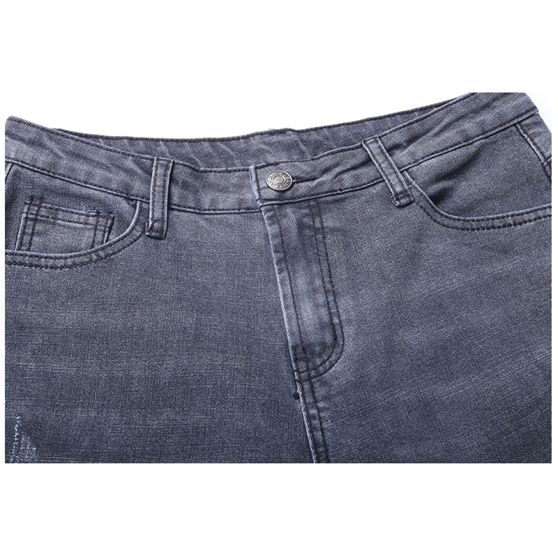 Lguc.H Classic Mom High Waist Woman Large Oversized for Women Plus Size Jeans Black Gray 7xl 8xl 6xl 201030