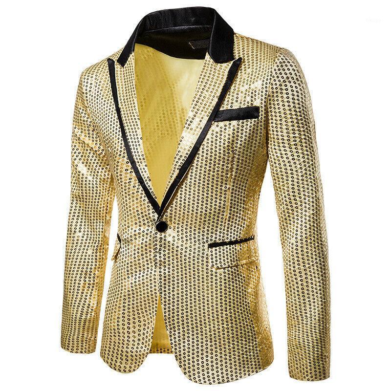 Men Hot Shiny Gold Sequin Glitter Embellished Blazer Jacket Nightclub Blazer Wedding Party Suit Jacket Stage Singers Clothes1, Red
Men Hot Shiny Gold Sequin Glitter Embellished Blazer Jacket Nightclub Blazer Wedding Party Suit Jacket Stage Singers Clothes1, Red