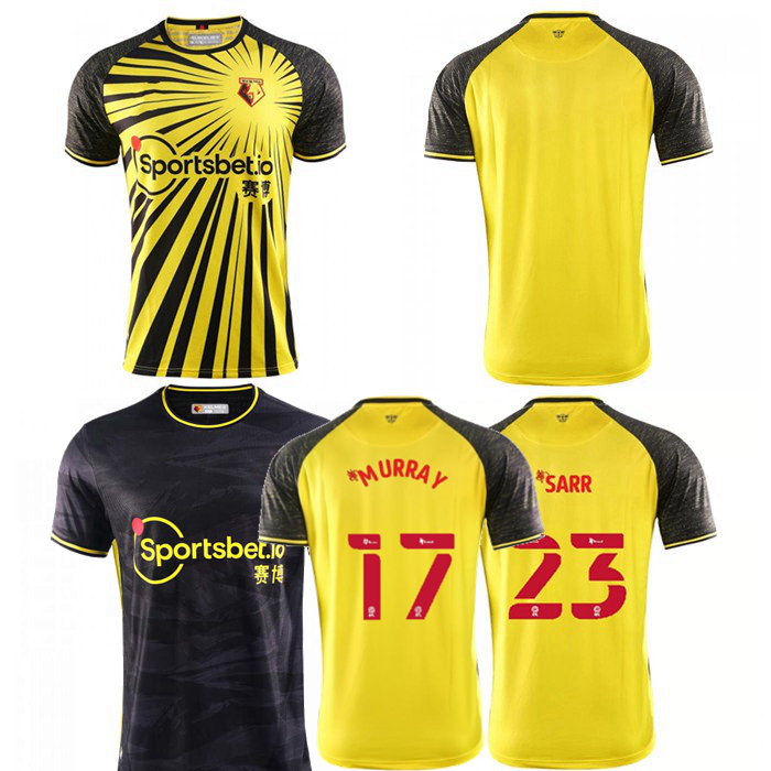 2020 2021 Sarr Joao Pedro Soccer Jerseys Quina Chalobah Garner Deeney Murray Hughes Dawson football Men and Kids shirt, Black;yellow
2020 2021 Sarr Joao Pedro Soccer Jerseys Quina Chalobah Garner Deeney Murray Hughes Dawson football Men and Kids shirt, Black;yellow