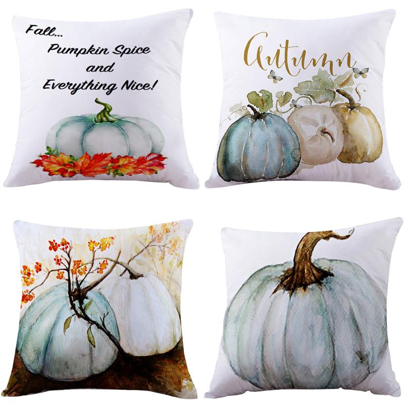 40# 4PC Thanksgiving Cover Decor Pillow Case Sofa Waist Throw Cushion Cover Family Living Room Chair Cushion White pumpkin, Beige
40# 4PC Thanksgiving Cover Decor Pillow Case Sofa Waist Throw Cushion Cover Family Living Room Chair Cushion White pumpkin, Beige