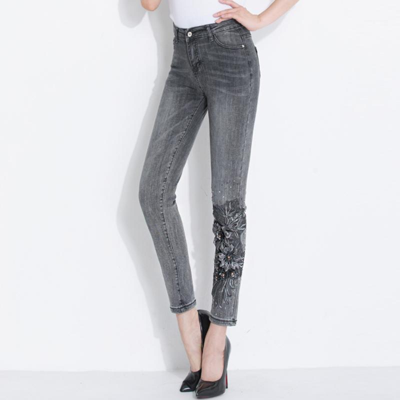 Fall Summer Fashion Women Embroidery Beads Skinny Pencil Denim Trousers , Spring Woman Designer Jeans Pants With Embroidered Women's, As pic
Fall Summer Fashion Women Embroidery Beads Skinny Pencil Denim Trousers , Spring Woman Designer Jeans Pants With Embroidered Women's, As pic