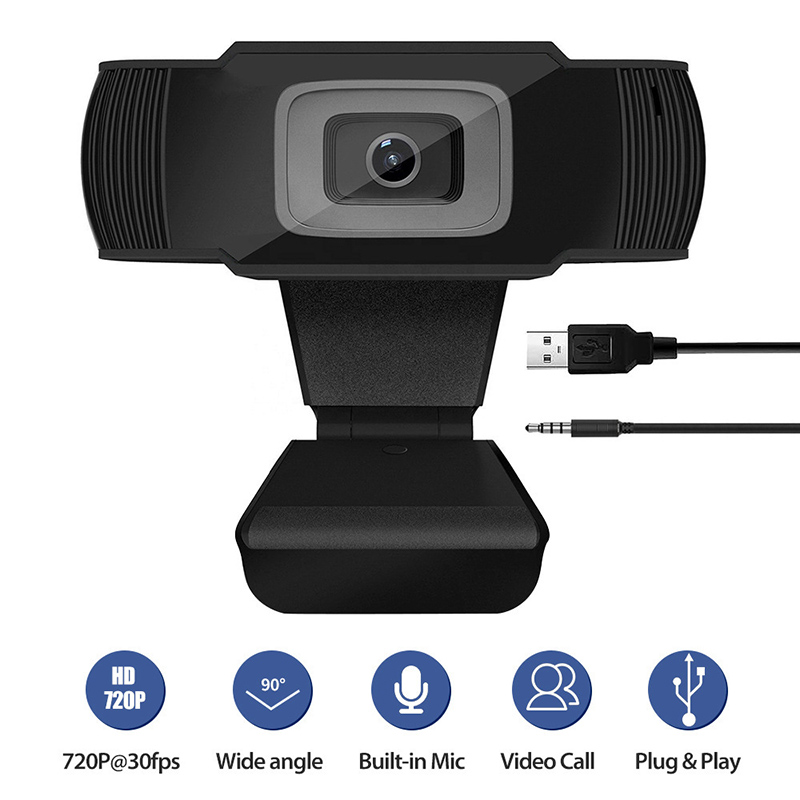 USB HD Webcam Web Camera 1080P 720P 480P PC Camera Built-in Sound-absorbing Microphone Video Record For Computer