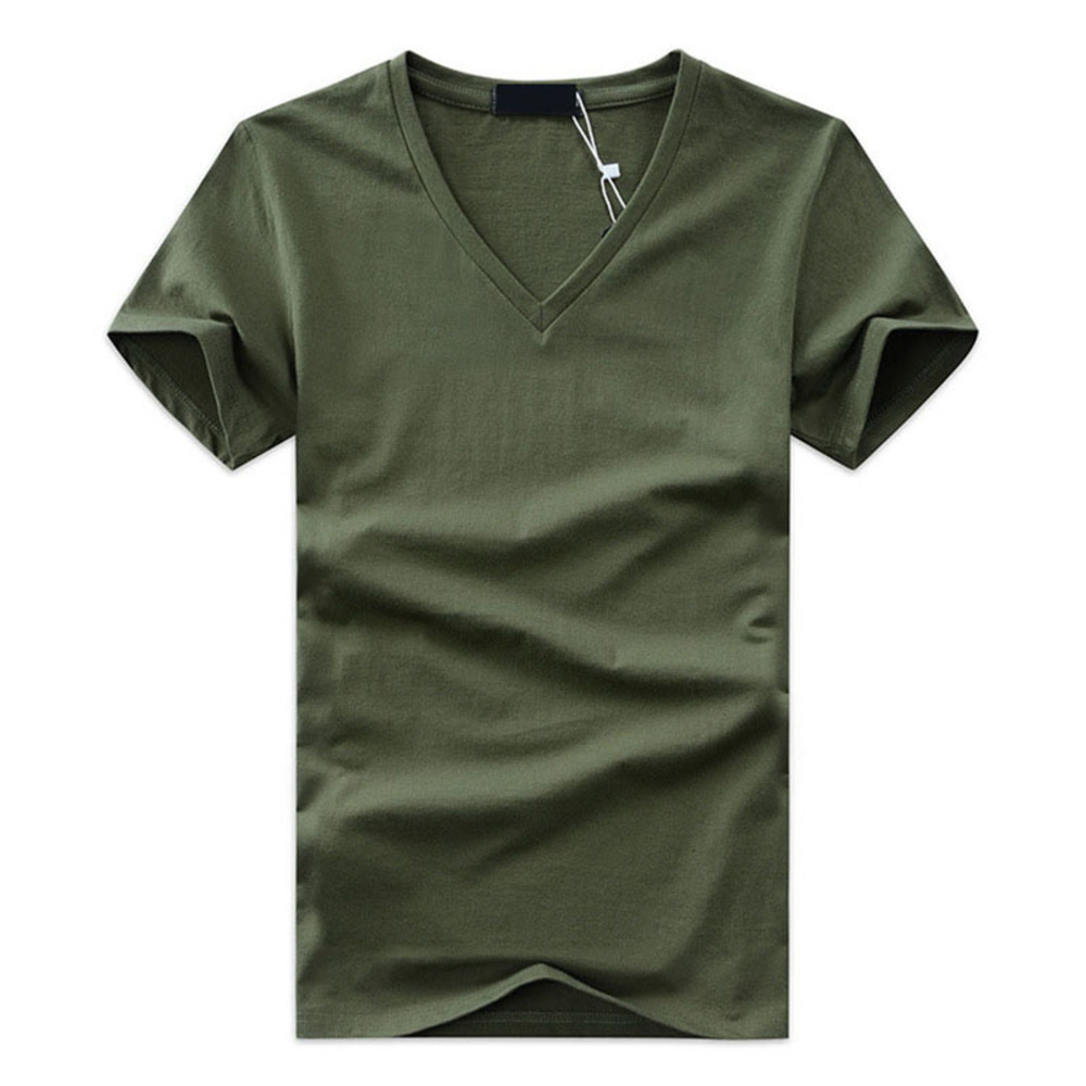 High Quality Fashion Men's T-Shirts V Neck Short Sleeve T Solid Casual Men Cotton Tops Tee Shirt Summer Clothing C0119, White;black
High Quality Fashion Men's T-Shirts V Neck Short Sleeve T Solid Casual Men Cotton Tops Tee Shirt Summer Clothing C0119, White;black