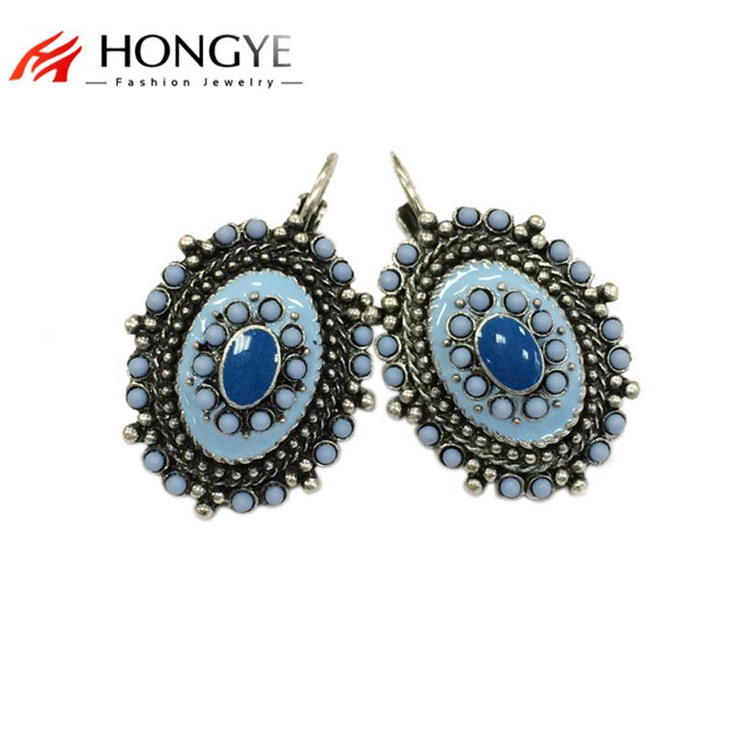 Stud 2 S Ethnic Vintage Enameling Blue Beads Charms Statement Clip On Earrings For Women Girl Jewelry
Stud 2 S Ethnic Vintage Enameling Blue Beads Charms Statement Clip On Earrings For Women Girl Jewelry