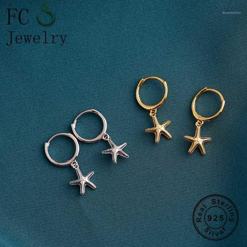 FC Jewelry 100% 925 Sterling Silver Small Gold Sea Ocean Animal Starfish Hoop Earring For Women Ear Piercing Pendientes 2020 New1
FC Jewelry 100% 925 Sterling Silver Small Gold Sea Ocean Animal Starfish Hoop Earring For Women Ear Piercing Pendientes 2020 New1