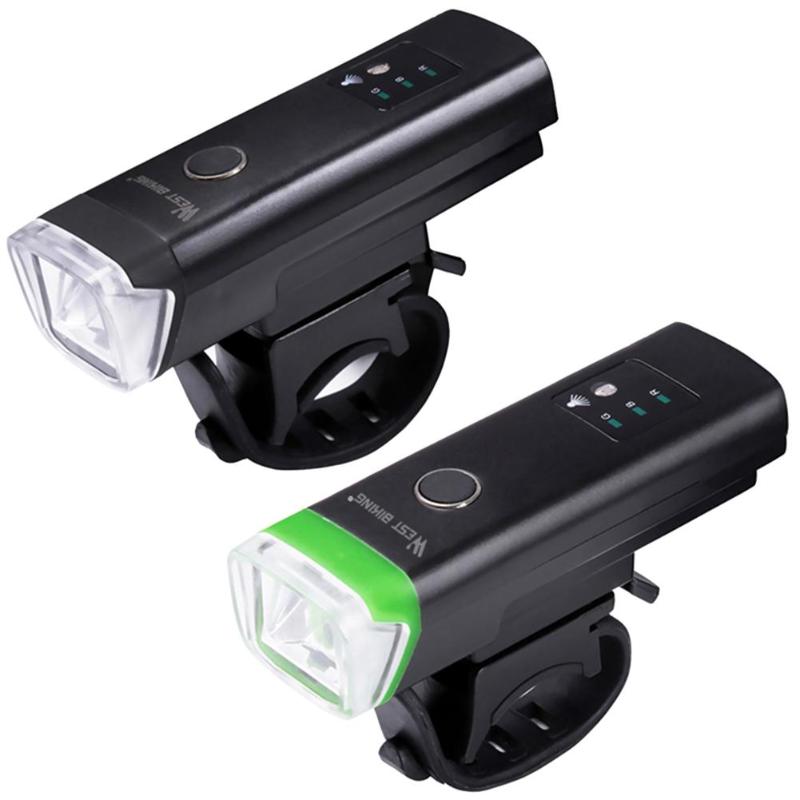 WEST BIKING 2000mAh 350LM 4 Modes Bicycle Light USB Rechargeable Light Sensor MTB Bike Headlamp Torch Prevent Glare
WEST BIKING 2000mAh 350LM 4 Modes Bicycle Light USB Rechargeable Light Sensor MTB Bike Headlamp Torch Prevent Glare