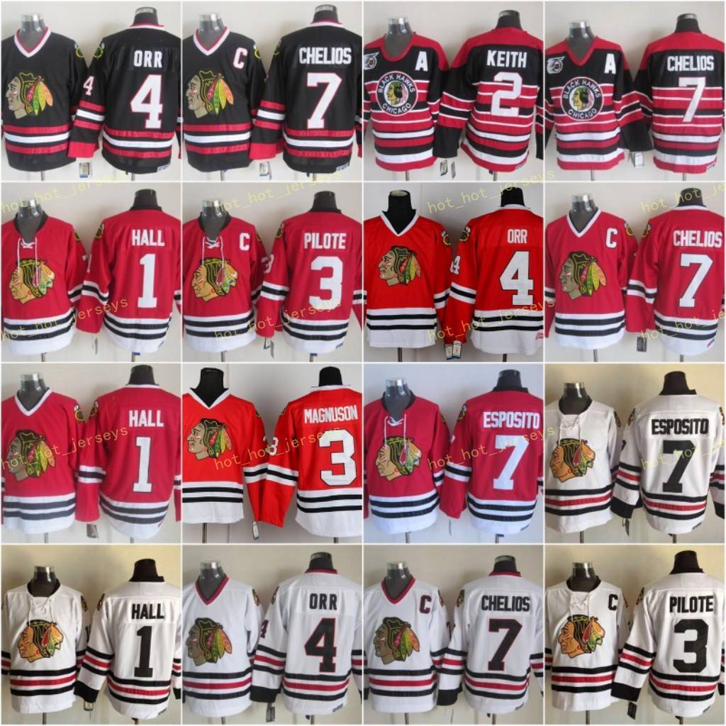 Chicago Men 2 Duncan Keith Jersey Hockey 7 Brent Seabrook Blackhawks Vintage CCM 3 Pierre Pilote 1 Glenn Hall 4 Bobby Orr Red White Black, Black;red
Chicago Men 2 Duncan Keith Jersey Hockey 7 Brent Seabrook Blackhawks Vintage CCM 3 Pierre Pilote 1 Glenn Hall 4 Bobby Orr Red White Black, Black;red