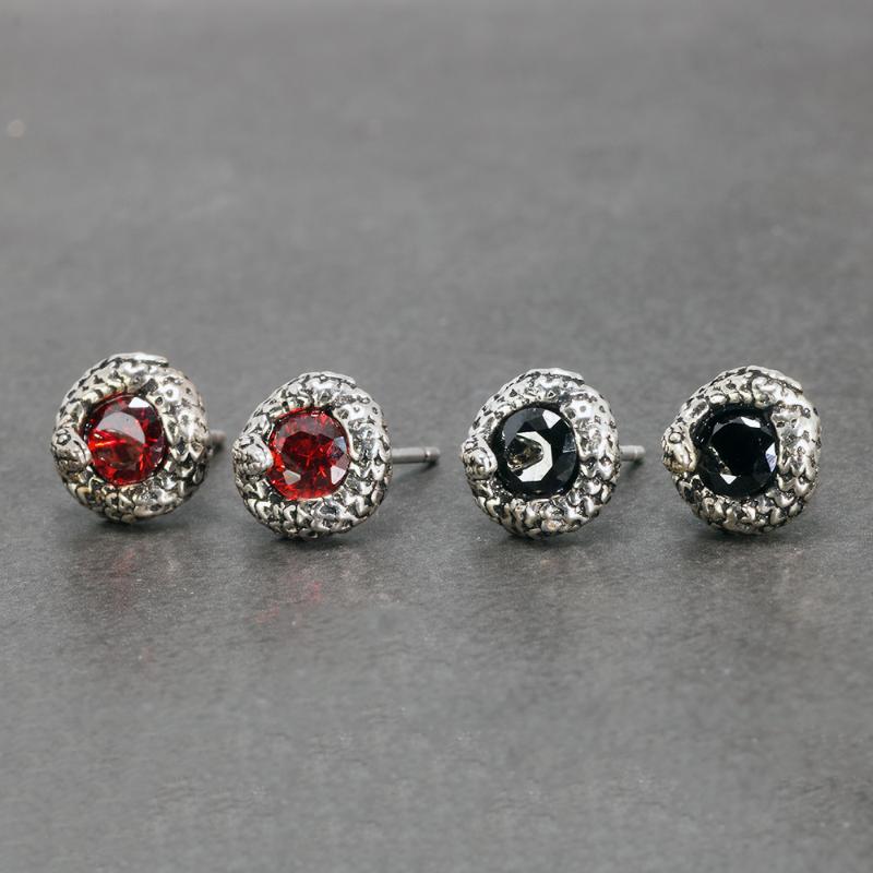 Stud Real 925 Sterling Silver Circling Snake Earrings For Women Inlaid Red Garnet Onyx Natural Stone Vintage
Stud Real 925 Sterling Silver Circling Snake Earrings For Women Inlaid Red Garnet Onyx Natural Stone Vintage