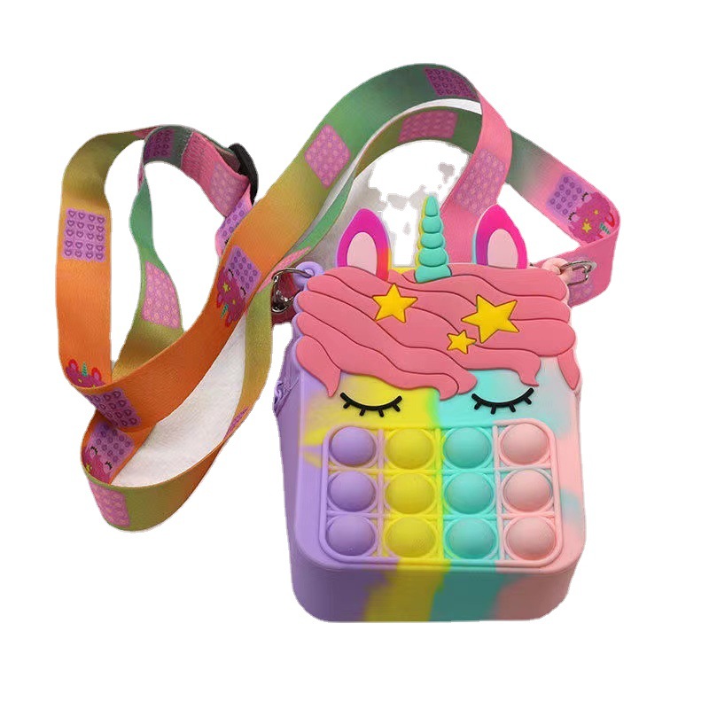9Y 2022 Newest Girl Silicone Bubble Bag Lovely Cartoon Unicorn Cross Bag Multifunctional Change Crossbody Bags For Girls baoy-001, 1#
9Y 2022 Newest Girl Silicone Bubble Bag Lovely Cartoon Unicorn Cross Bag Multifunctional Change Crossbody Bags For Girls baoy-001, 1#