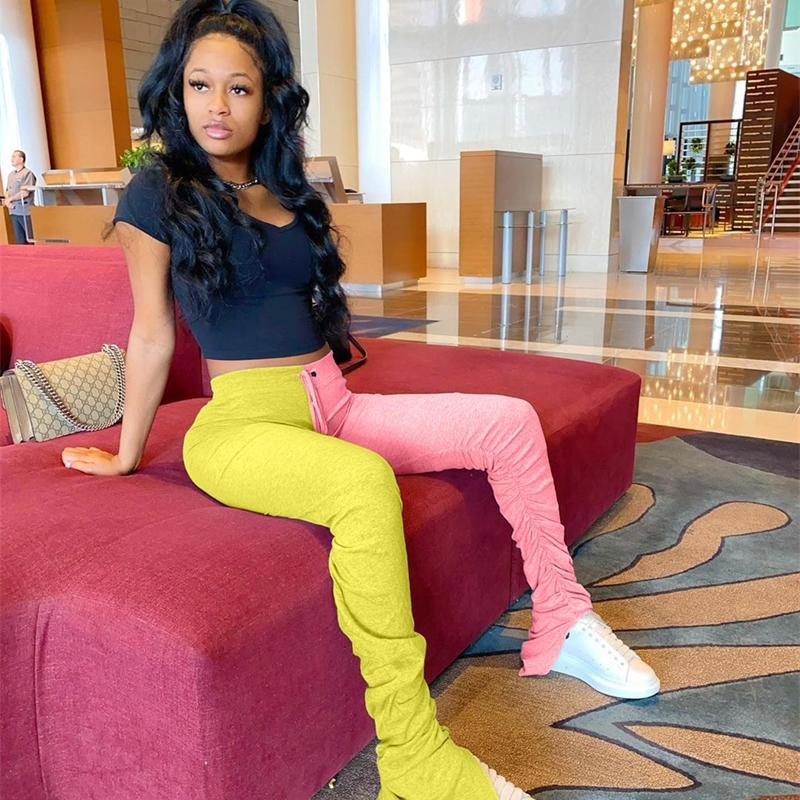 stacked leggings pants Sweatpants Women Flare Pant Trousers Stacked Joggers Bell Bottom ruched pants Ladies Pencil Leggings 201109, Green
stacked leggings pants Sweatpants Women Flare Pant Trousers Stacked Joggers Bell Bottom ruched pants Ladies Pencil Leggings 201109, Green